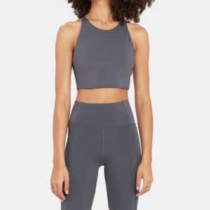Girlfriend Collective Topanga Sports Bra in GRAY